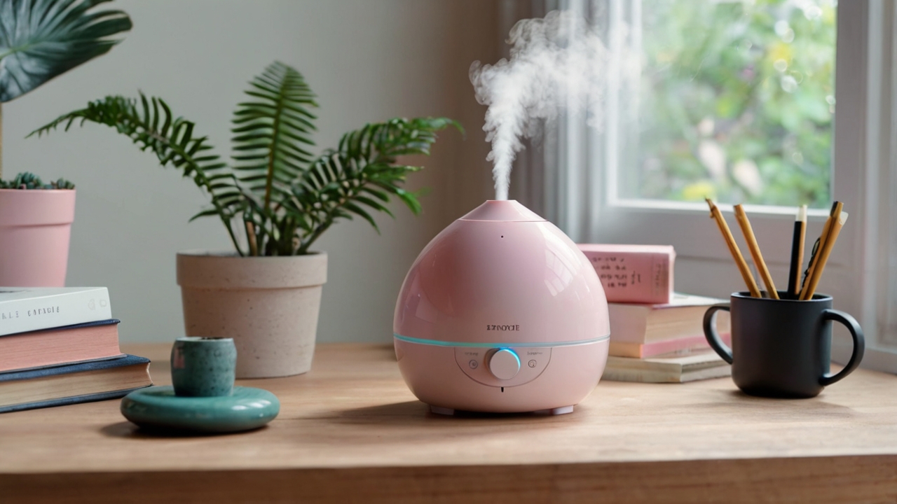 5.Leonardo Kino XL Cute pastelcolored desktop humidifier emittin 1